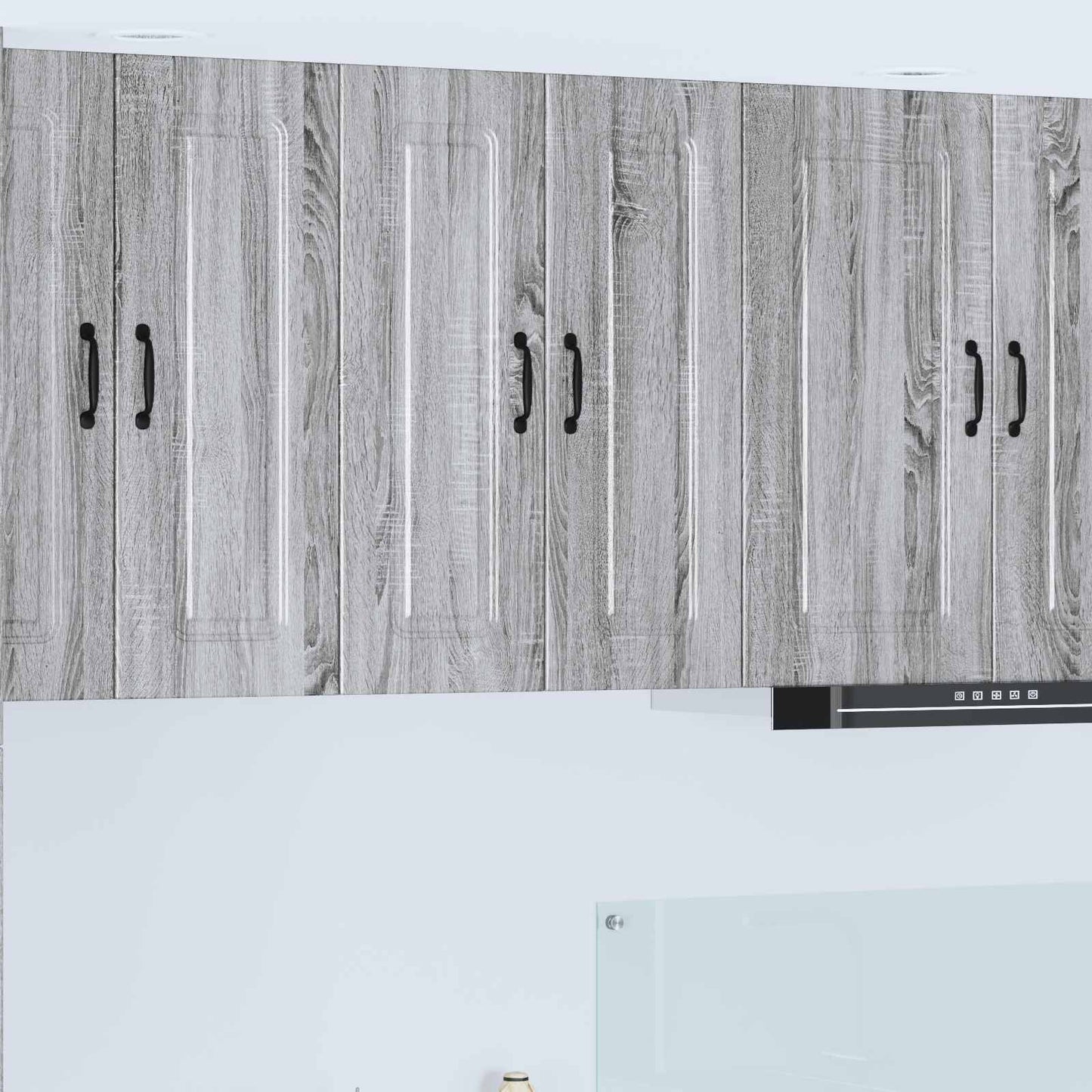 vidaXL Dishwasher Panel Kalmar Grey Sonoma 60 x 31 x 80 cm 1