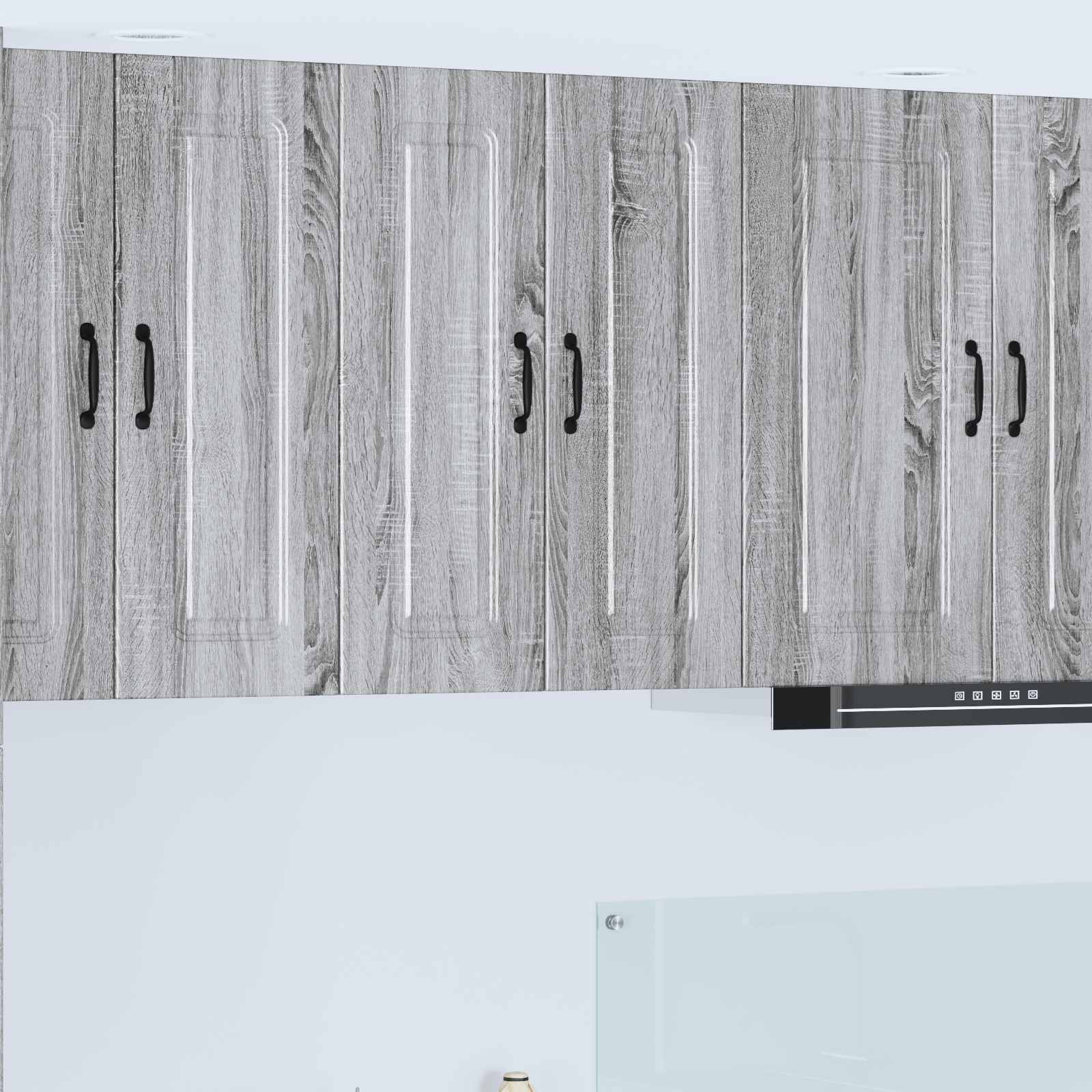 vidaXL Dishwasher Panel Kalmar Grey Sonoma 60 x 31 x 80 cm 1