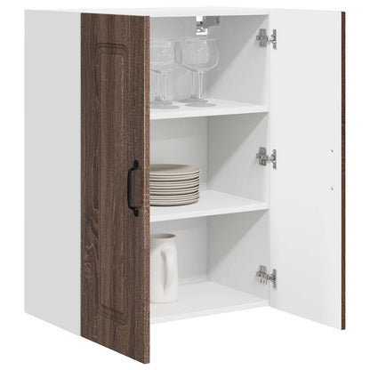 vidaXL Dishwasher Panel Kalmar Brown Oak 60 x 31 x 80 cm 3