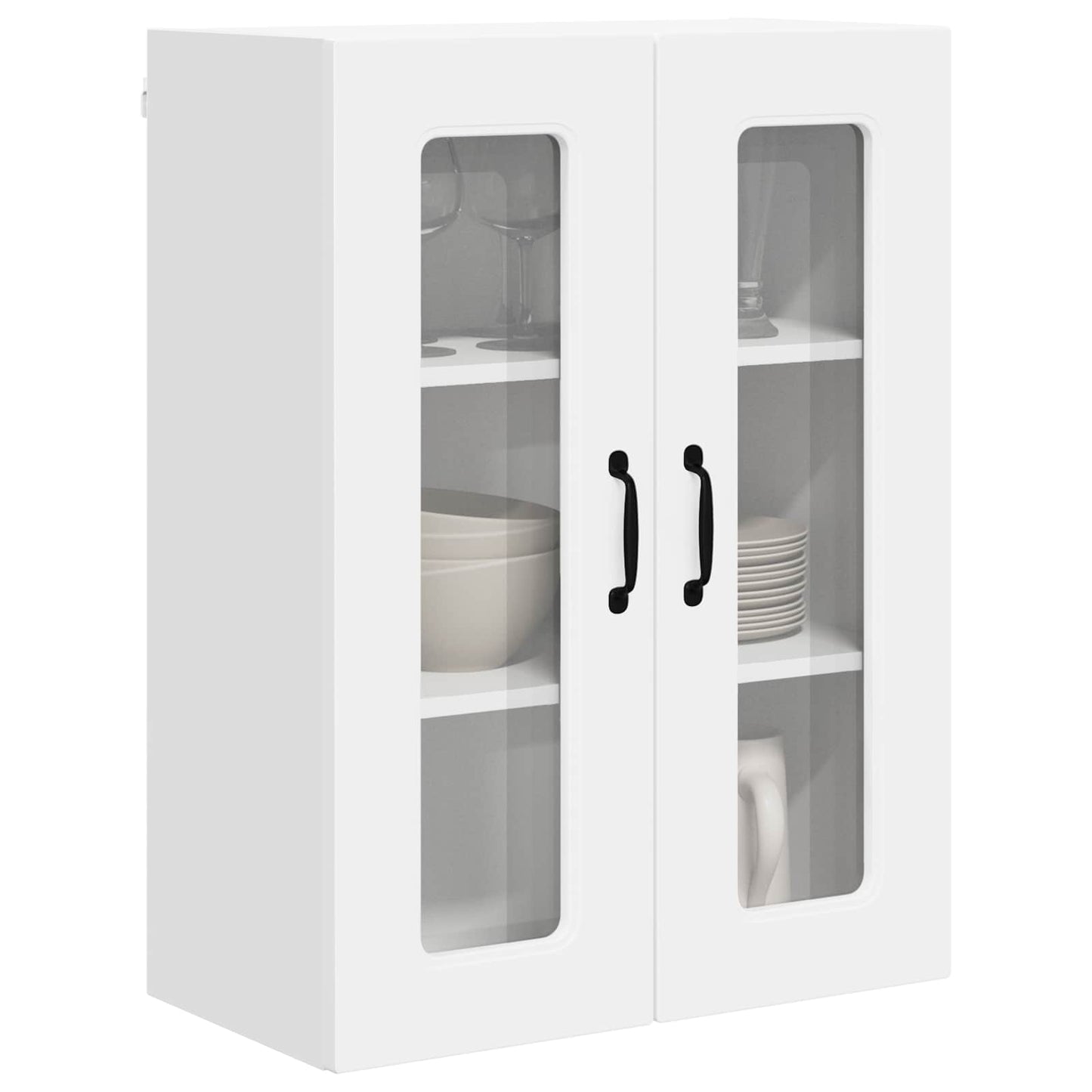 vidaXL Dishwasher Panel Kalmar White 60 x 31 x 80 cm Engineered Wood 3