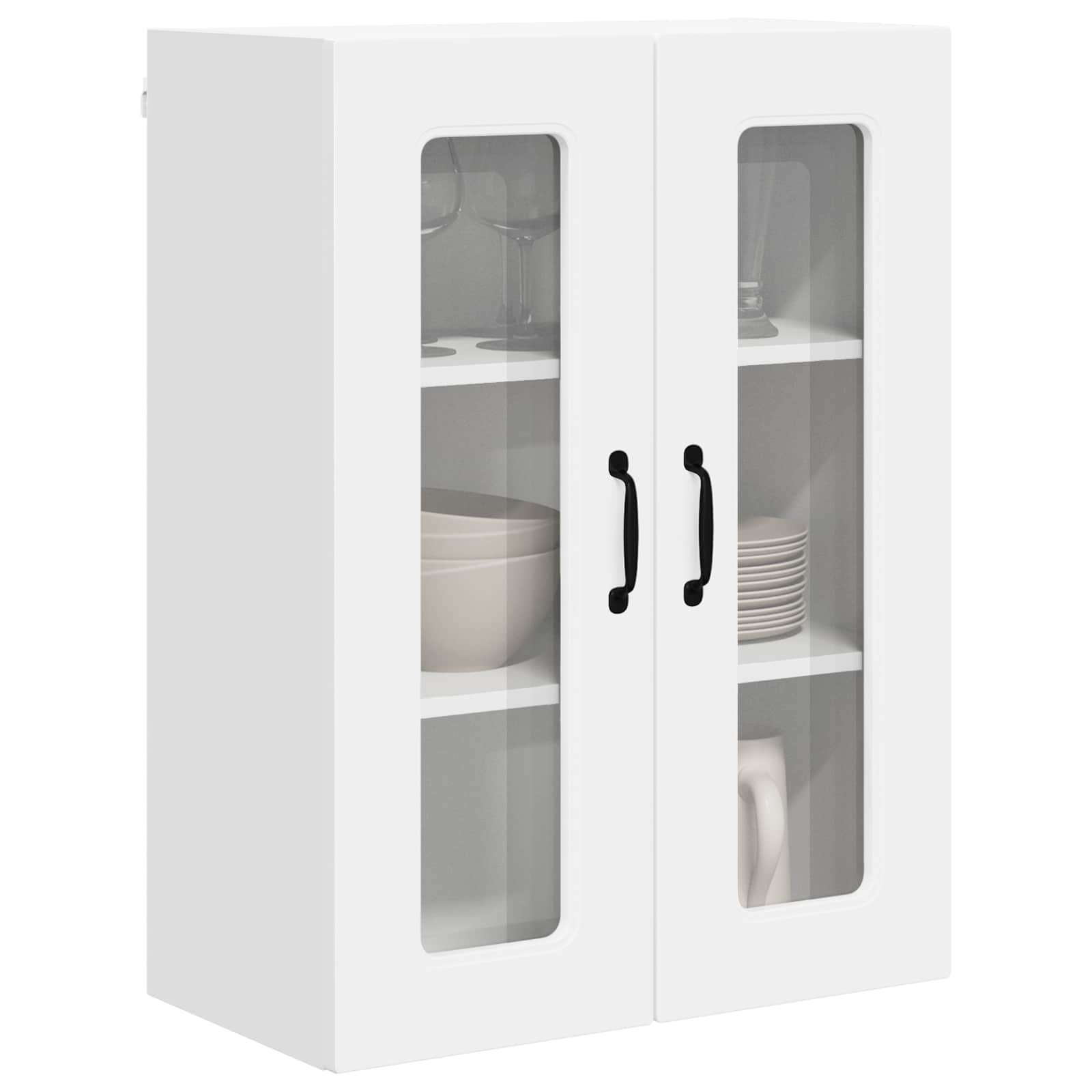 vidaXL Dishwasher Panel Kalmar White 60 x 31 x 80 cm Engineered Wood 3