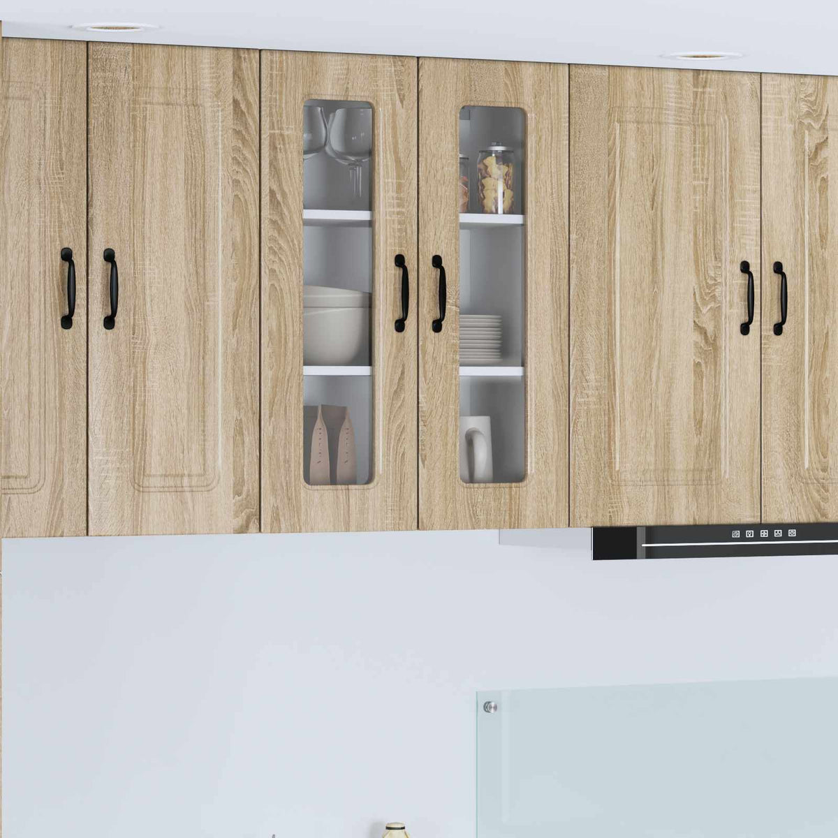 vidaXL Dishwasher Panel KALMAR Sonoma Oak 60 x 31 x 80 cm 1
