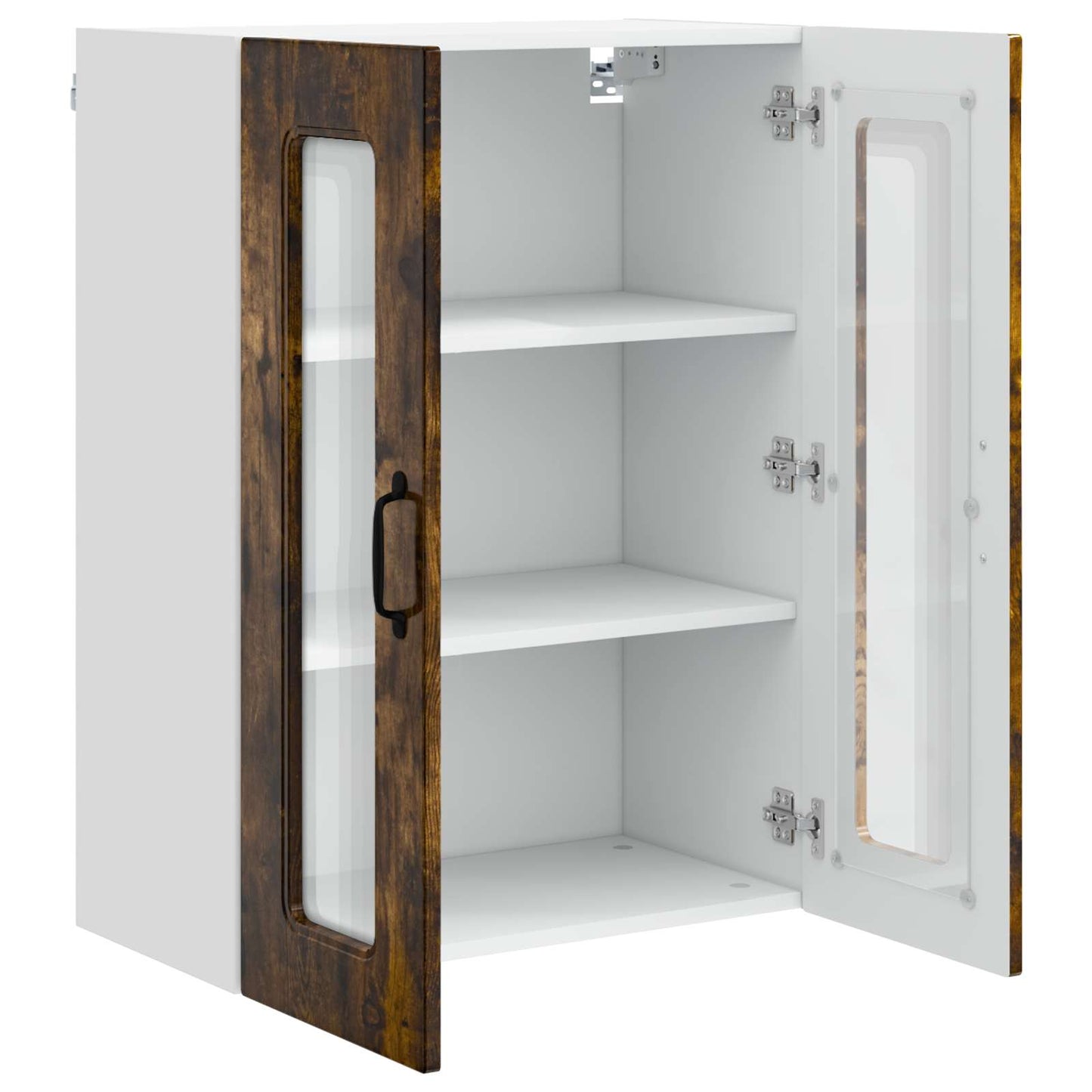 vidaXL Dishwasher Panel Kalmar Smoked Oak 60 x 31 x 80 cm 5