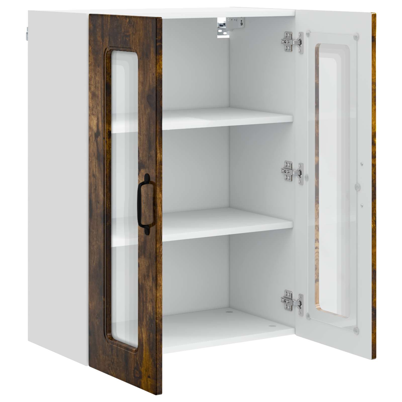 vidaXL Dishwasher Panel Kalmar Smoked Oak 60 x 31 x 80 cm 5