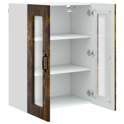 vidaXL Dishwasher Panel Kalmar Smoked Oak 60 x 31 x 80 cm 5