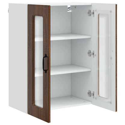 vidaXL Dishwasher Panel Kalmar Brown Oak 60 x 31 x 80 cm 5
