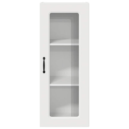 vidaXL Dishwasher Panel Kalmar White 40 x 31 x 100 cm Engineered Wood 6