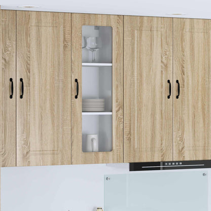vidaXL Dishwasher Panel KALMAR Sonoma Oak 40 x 31 x 100 cm 1