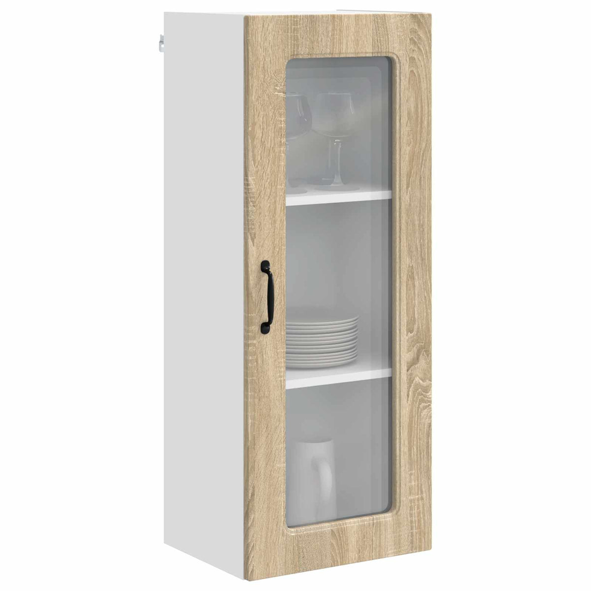 vidaXL Dishwasher Panel KALMAR Sonoma Oak 40 x 31 x 100 cm 3