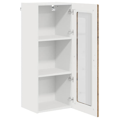 vidaXL Dishwasher Panel Kalmar Smoked Oak 40 x 31 x 100 cm 5