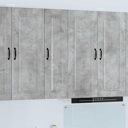 vidaXL Dishwasher Panel Kalmar Concrete Grey 30 x 31 x 100 cm 1