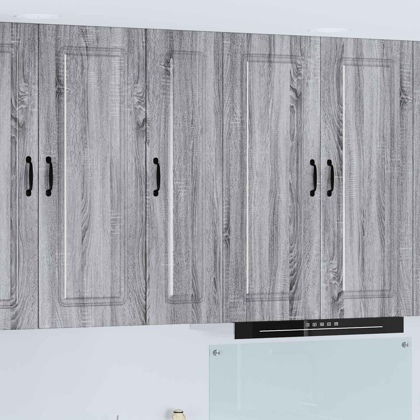 vidaXL Dishwasher Panel Kalmar Grey Sonoma 30 x 31 x 100 cm 1