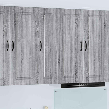 vidaXL Dishwasher Panel Kalmar Grey Sonoma 30 x 31 x 100 cm 1
