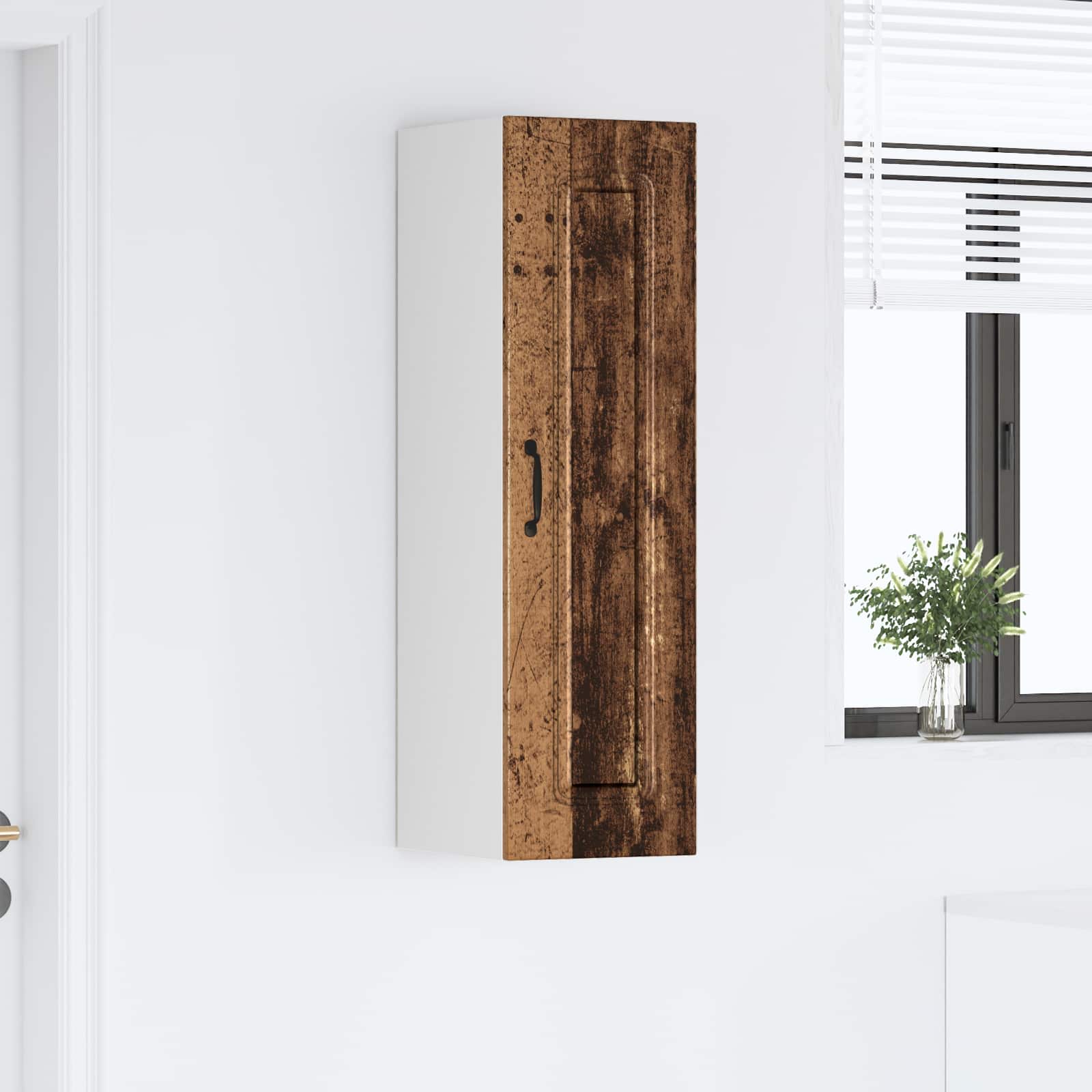 vidaXL Dishwasher Panel Kalmar Old Wood 30 x 31 x 100 cm 4