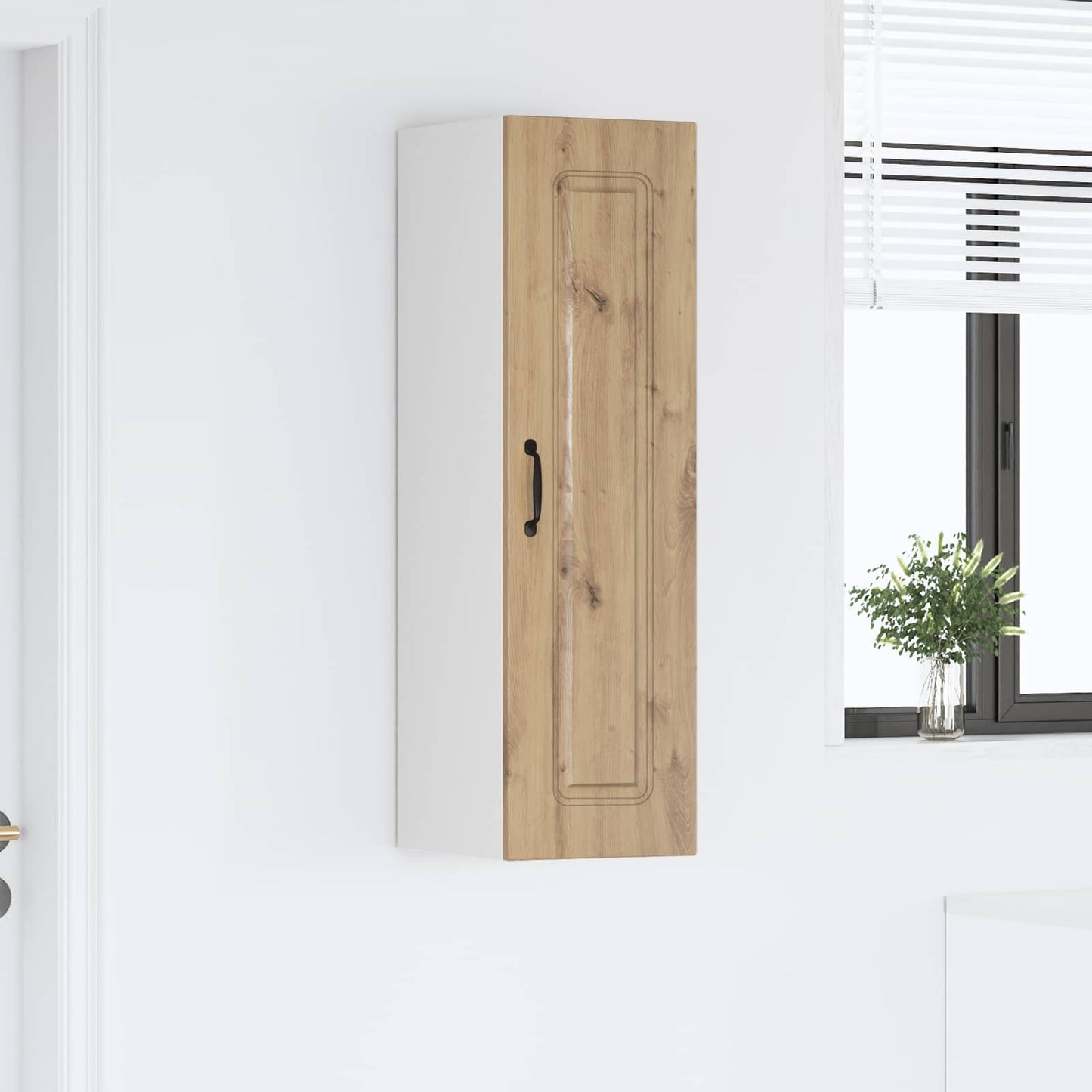 vidaXL Dishwasher Panel Kalmar Artisan Oak 30 x 31 x 100 cm 4
