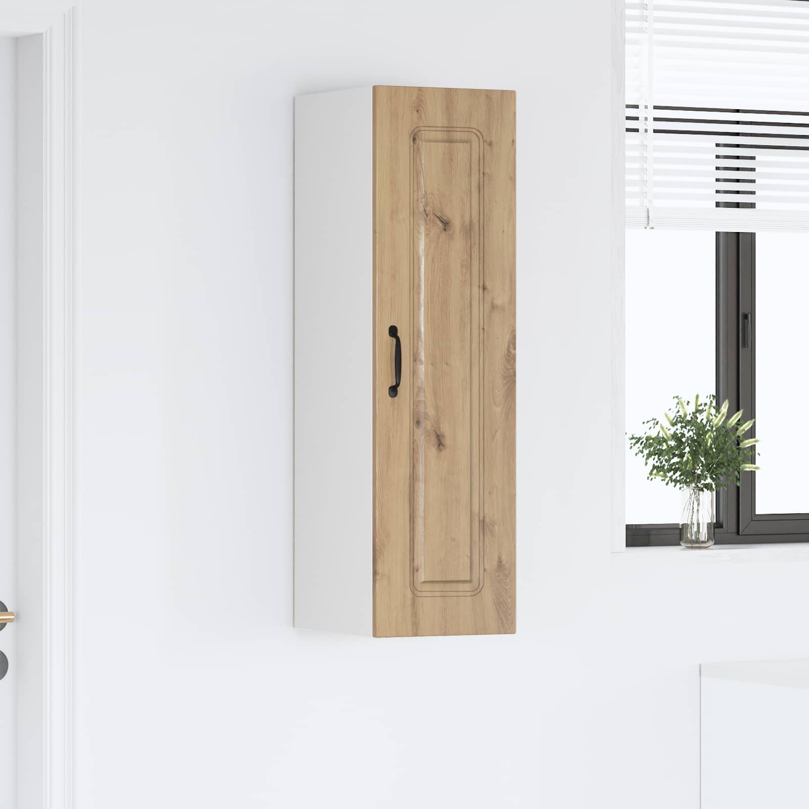 vidaXL Dishwasher Panel Kalmar Artisan Oak 30 x 31 x 100 cm 4