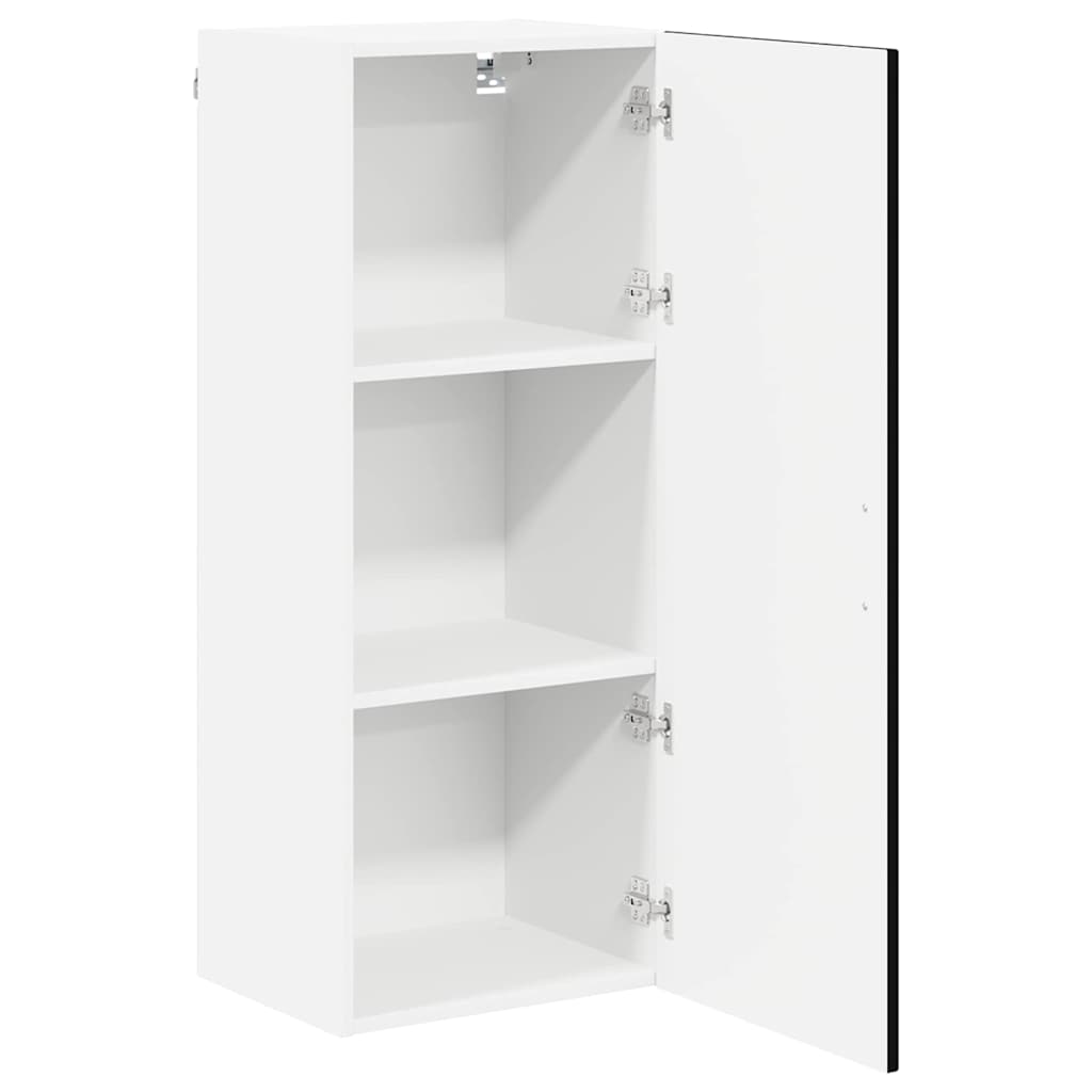 vidaXL Dishwasher Panel Kalmar Black 40 x 31 x 100 cm Engineered Wood 5