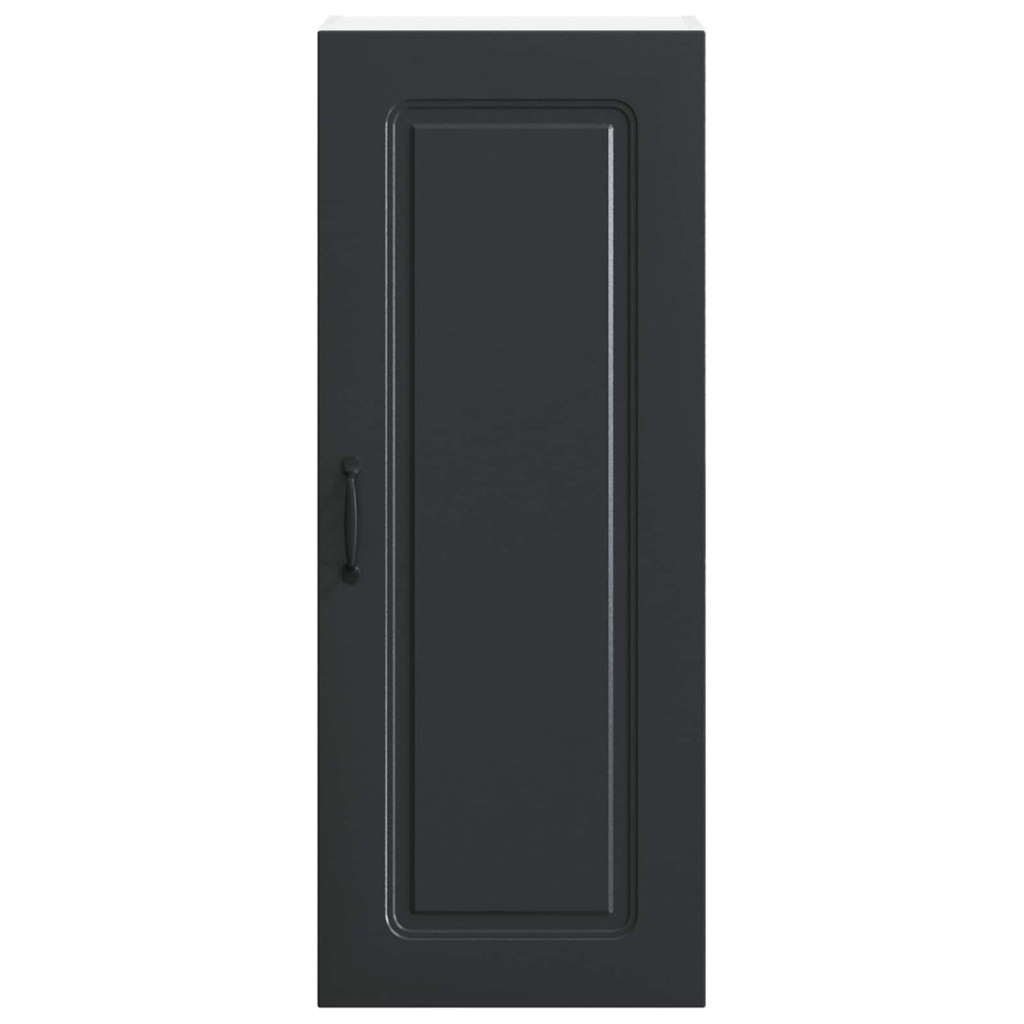 vidaXL Dishwasher Panel Kalmar Black 40 x 31 x 100 cm Engineered Wood 6