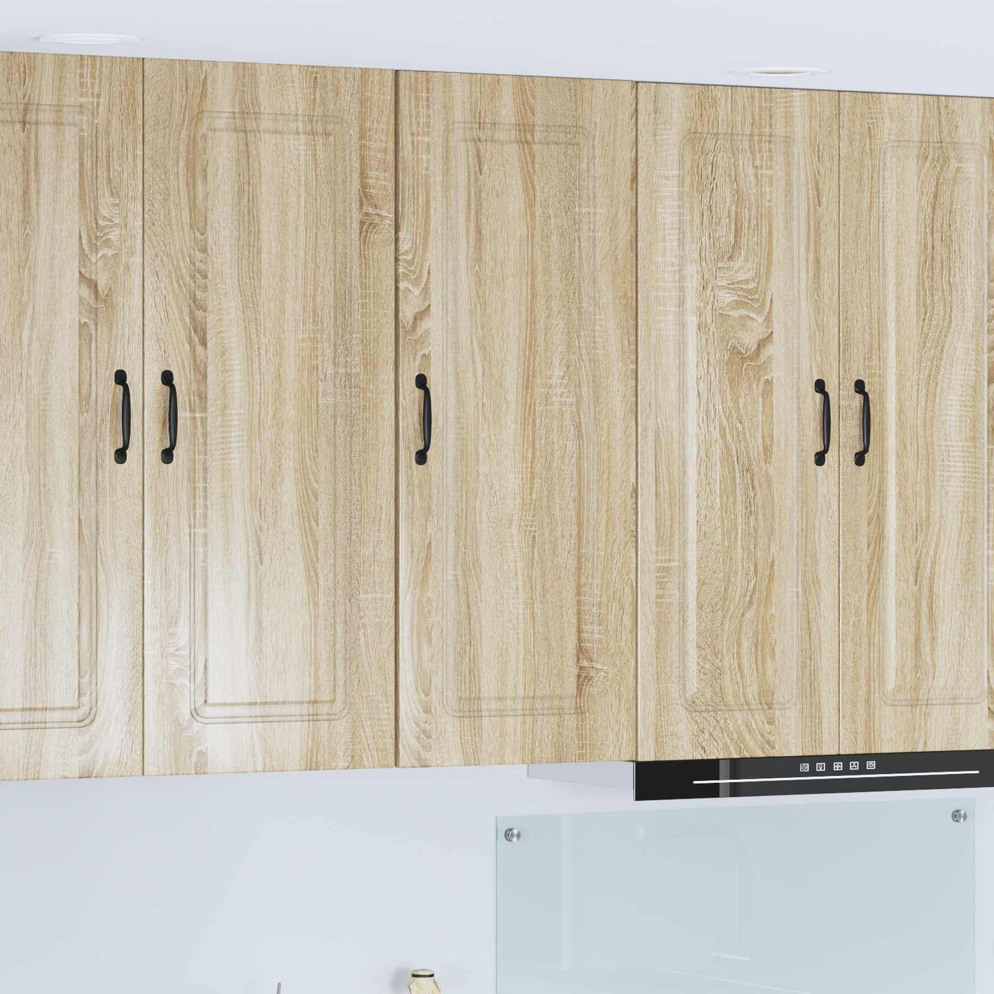 vidaXL Dishwasher Panel Kalmar Sonoma Oak 40 x 31 x 100 cm 1