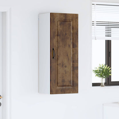 vidaXL Dishwasher Panel Kalmar Smoked Oak 40 x 31 x 100 cm 1