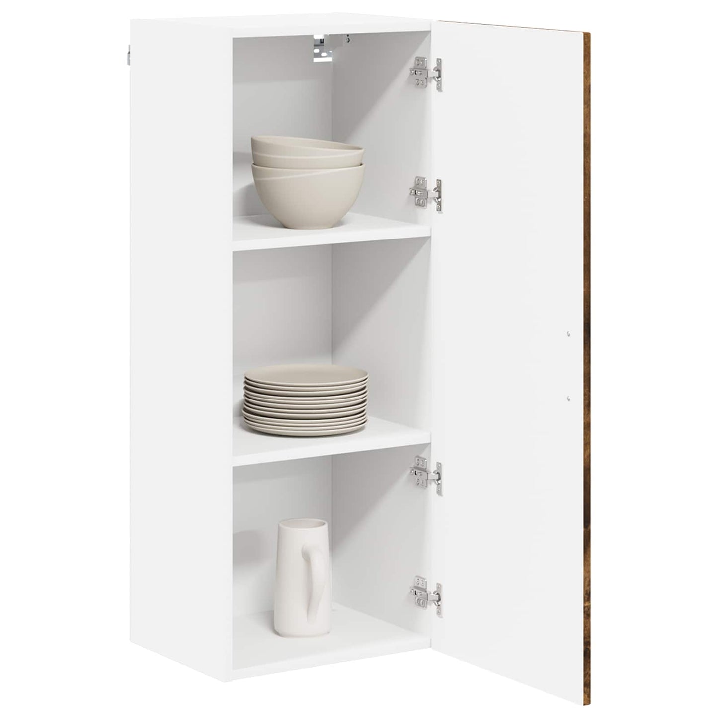 vidaXL Dishwasher Panel Kalmar Smoked Oak 40 x 31 x 100 cm 3