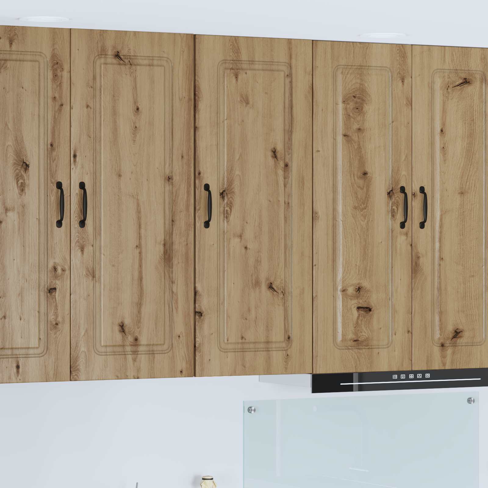 vidaXL Dishwasher Panel Kalmar Artisan Oak 40 x 31 x 100 cm 1
