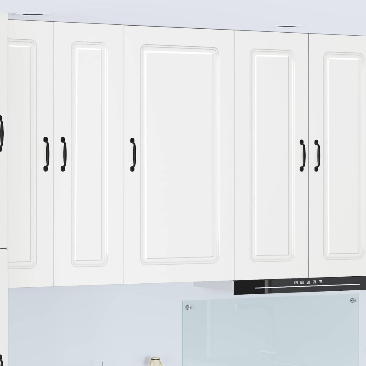 vidaXL Kitchen Wall Cabinet "Kalmar" Engineered Wood White