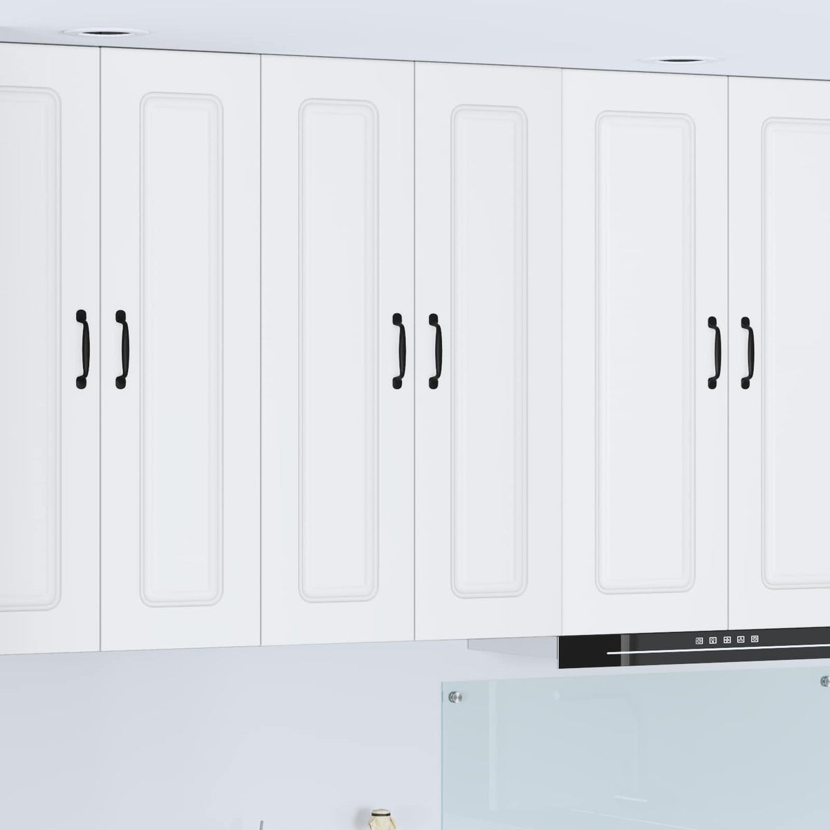 vidaXL Kitchen Wall Cabinet "Kalmar" Engineered Wood White