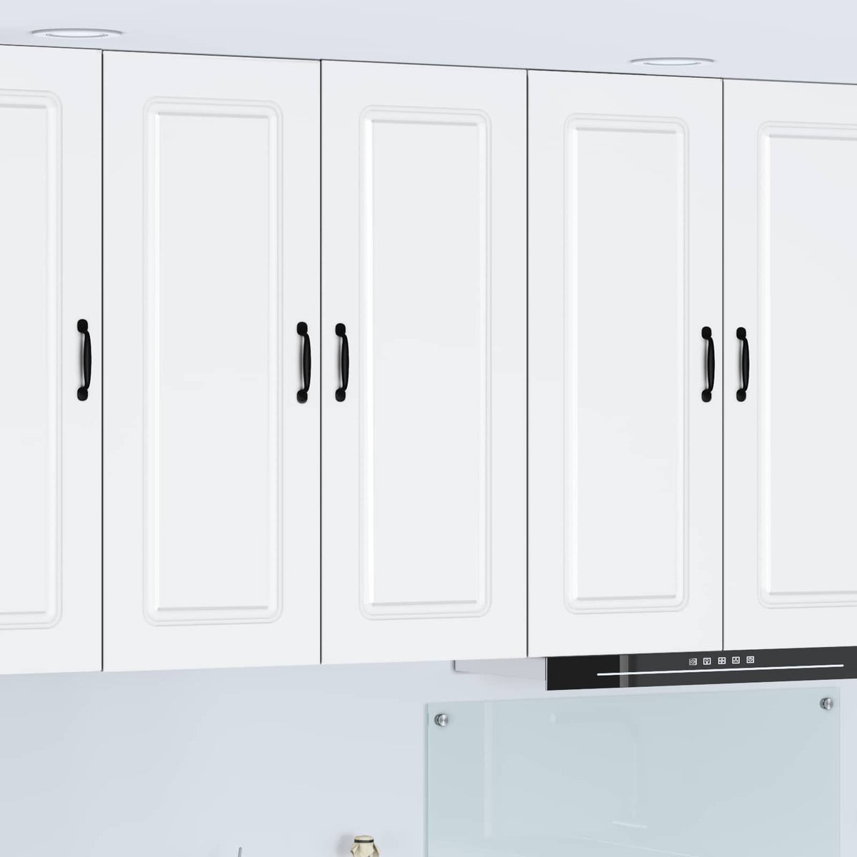 vidaXL Kitchen Wall Cabinet "Kalmar" Engineered Wood White