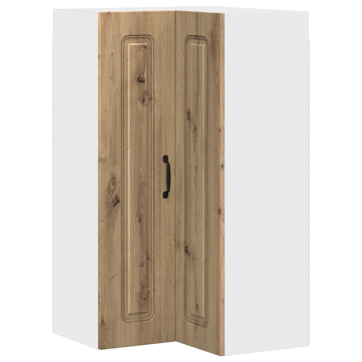 vidaXL Kitchen Wall Cabinet with Glass Door "Kalmar" Artisan Oak