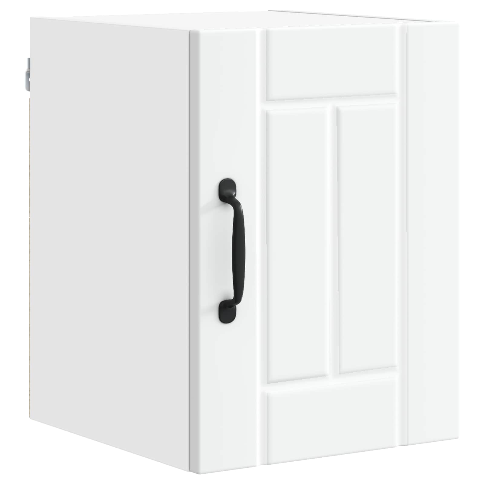 vidaXL Wall Cabinet LUCCA 2 pcs White Engineered Wood 5