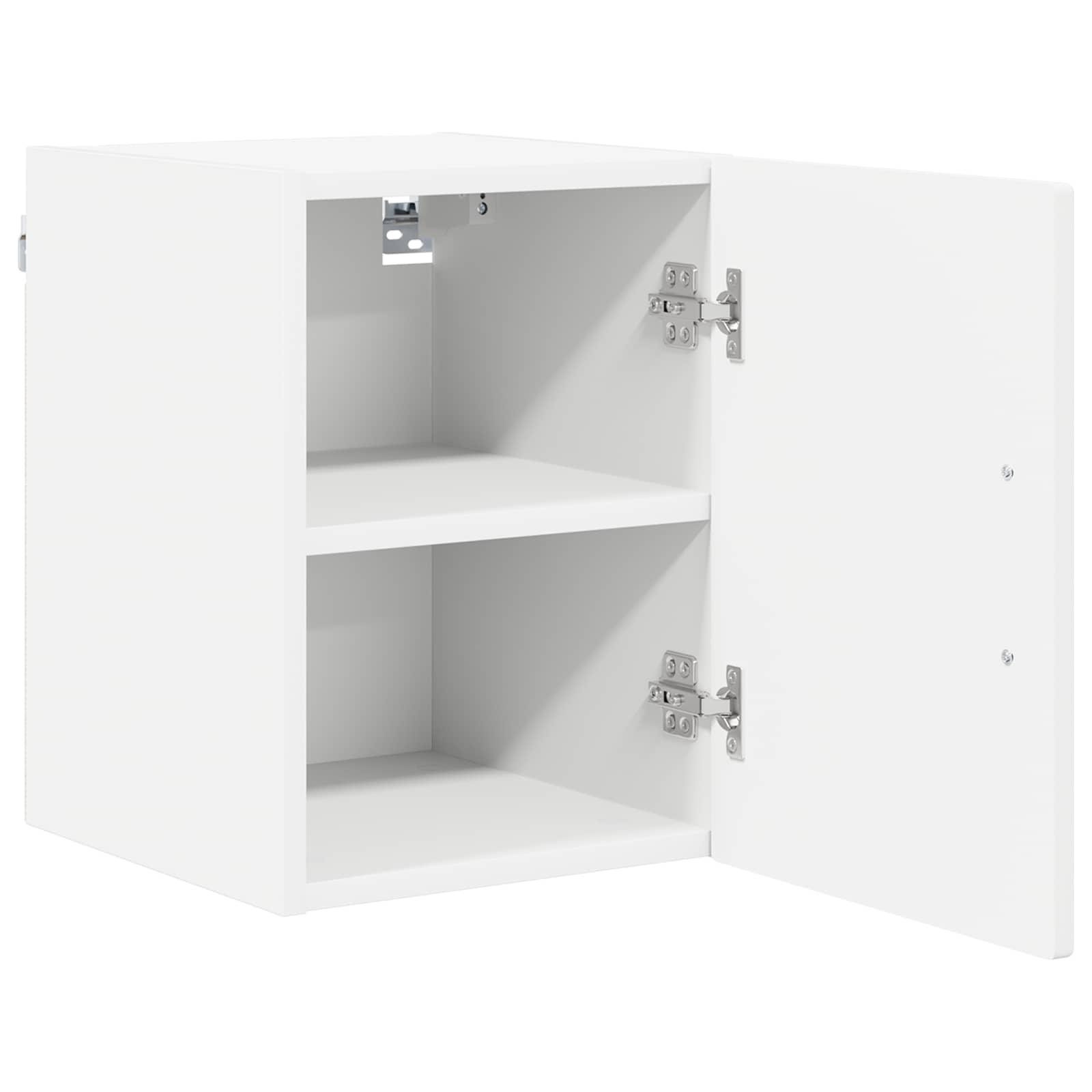 vidaXL Wall Cabinet LUCCA 2 pcs White Engineered Wood 6