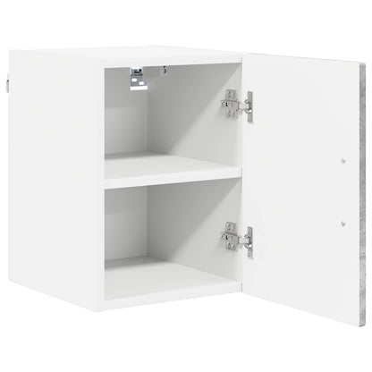 vidaXL Wall Cabinet LUCCA 2 pcs Concrete Grey Engineered Wood 6