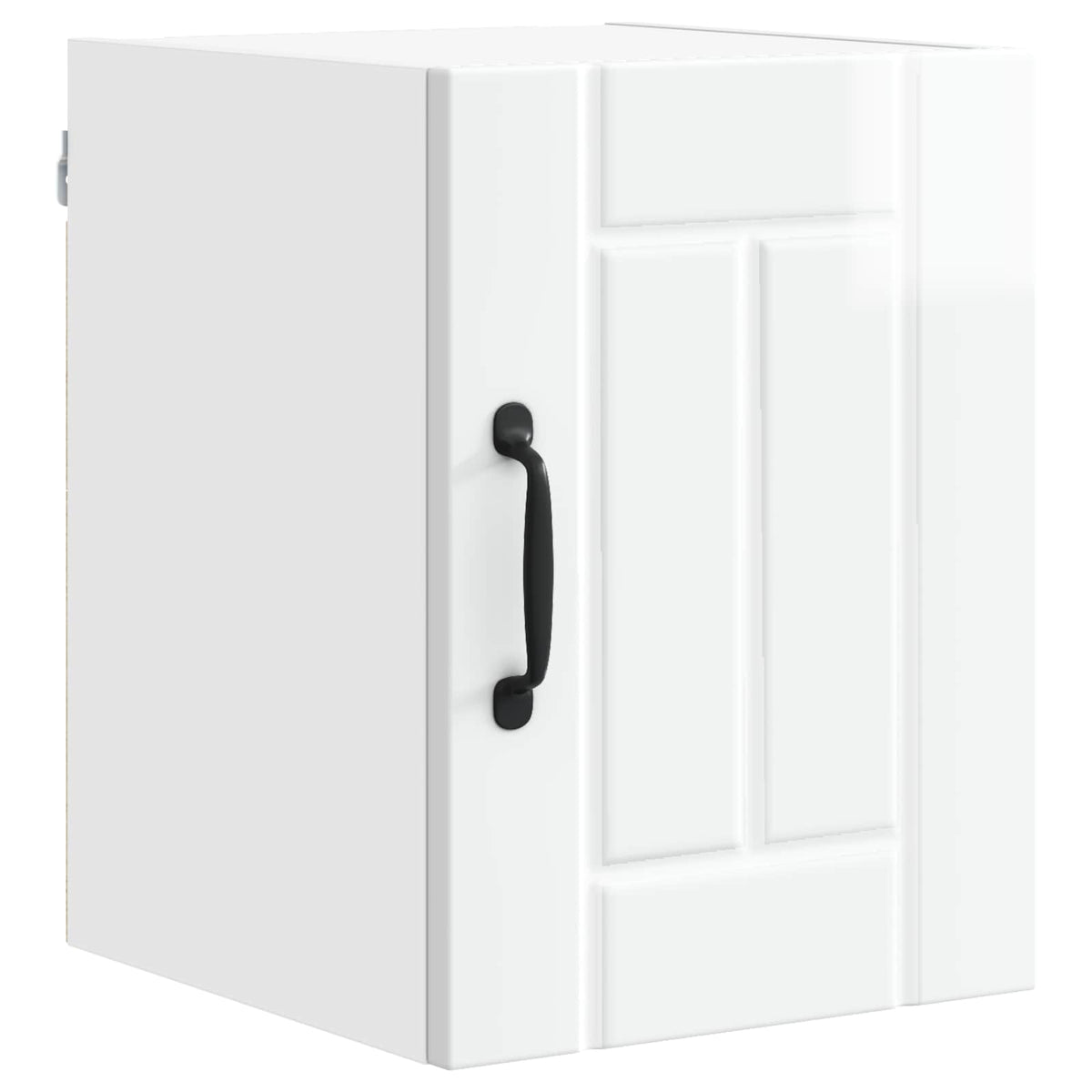 vidaXL Wall Cabinet LUCCA 2 pcs High Gloss White 30 x 31 x 40 cm 5