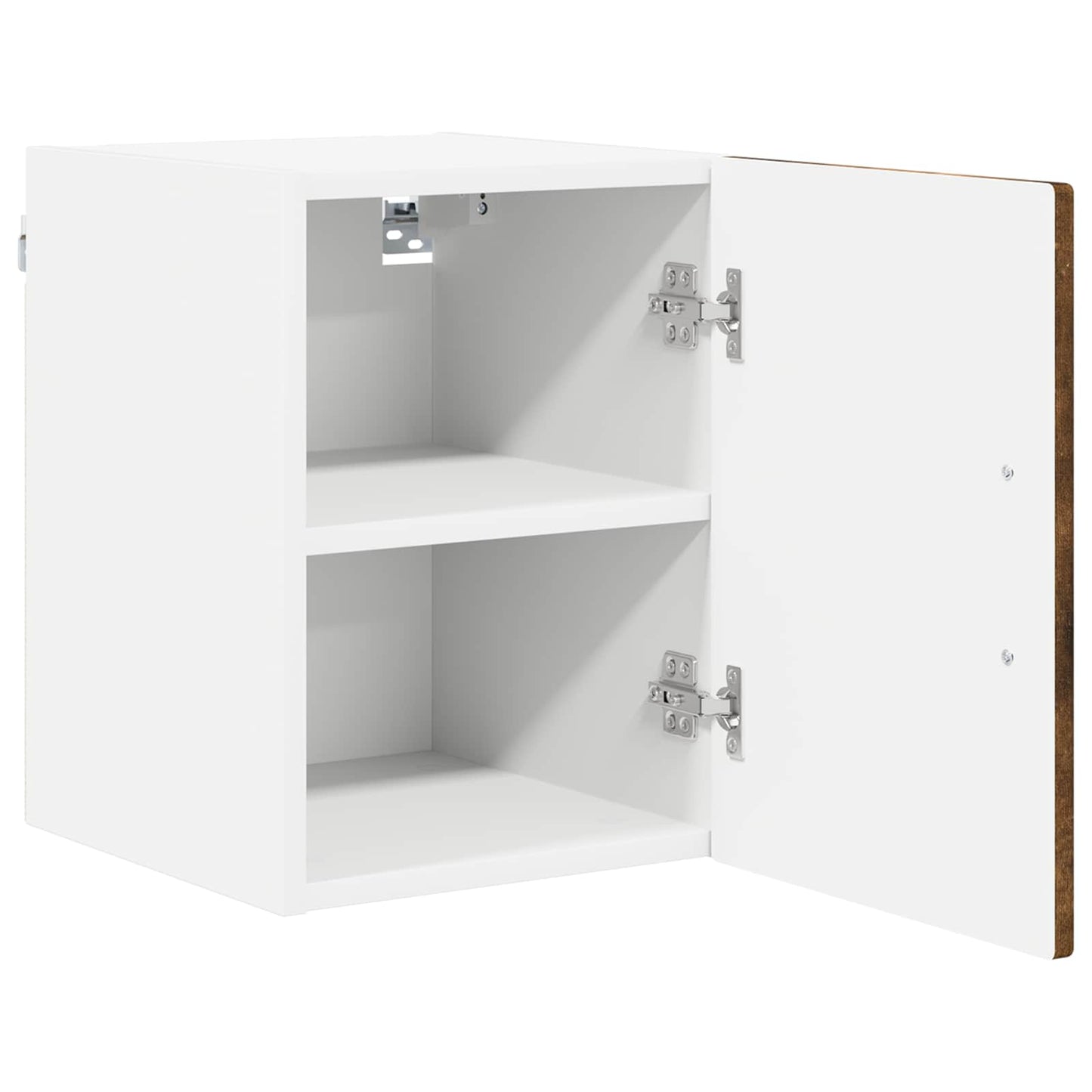 vidaXL Wall Cabinet LUCCA 2 pcs Smoked Oak Engineered Wood 5
