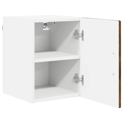 vidaXL Wall Cabinet LUCCA 2 pcs Smoked Oak Engineered Wood 5