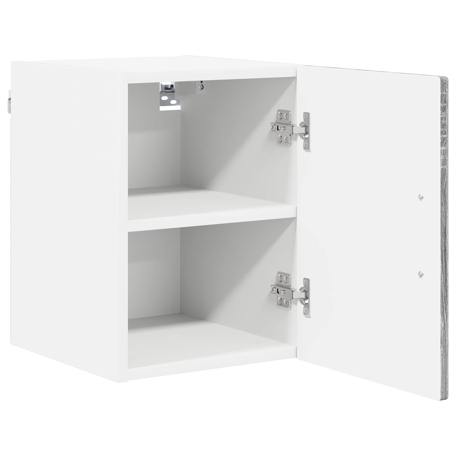 vidaXL Wall Cabinet LUCCA 2 pcs Grey Sonoma Engineered Wood 6