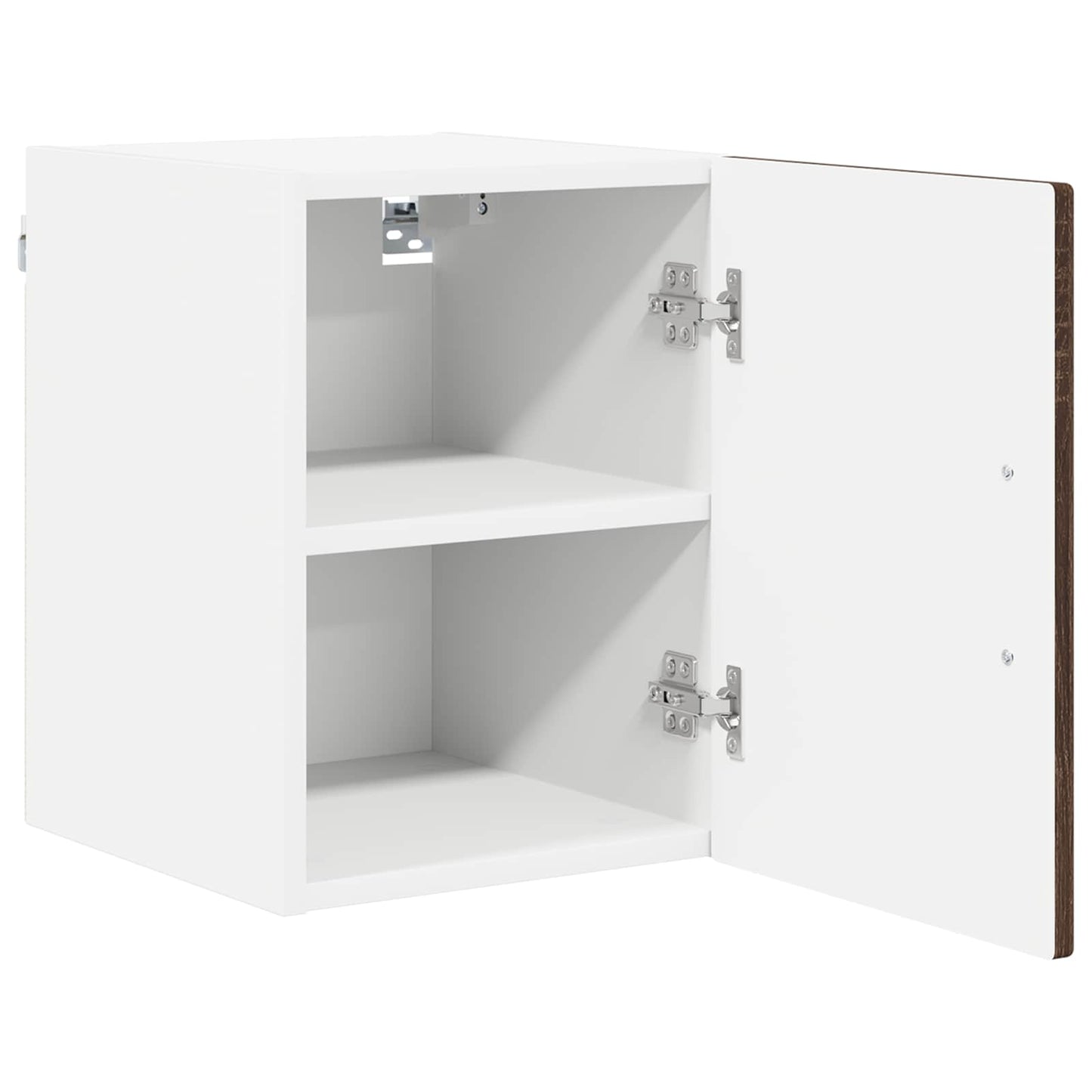 vidaXL Wall Cabinet LUCCA 2 pcs Brown Oak Engineered Wood 6