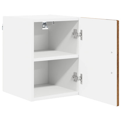 vidaXL Wall Cabinet LUCCA 2 pcs Old Wood Engineered Wood 5