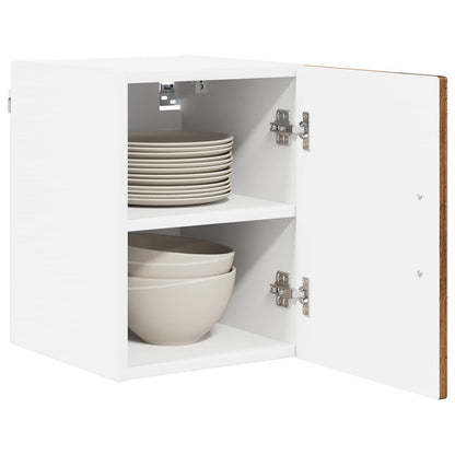 vidaXL Wall Cabinet LUCCA 2 pcs Old Wood Engineered Wood 3