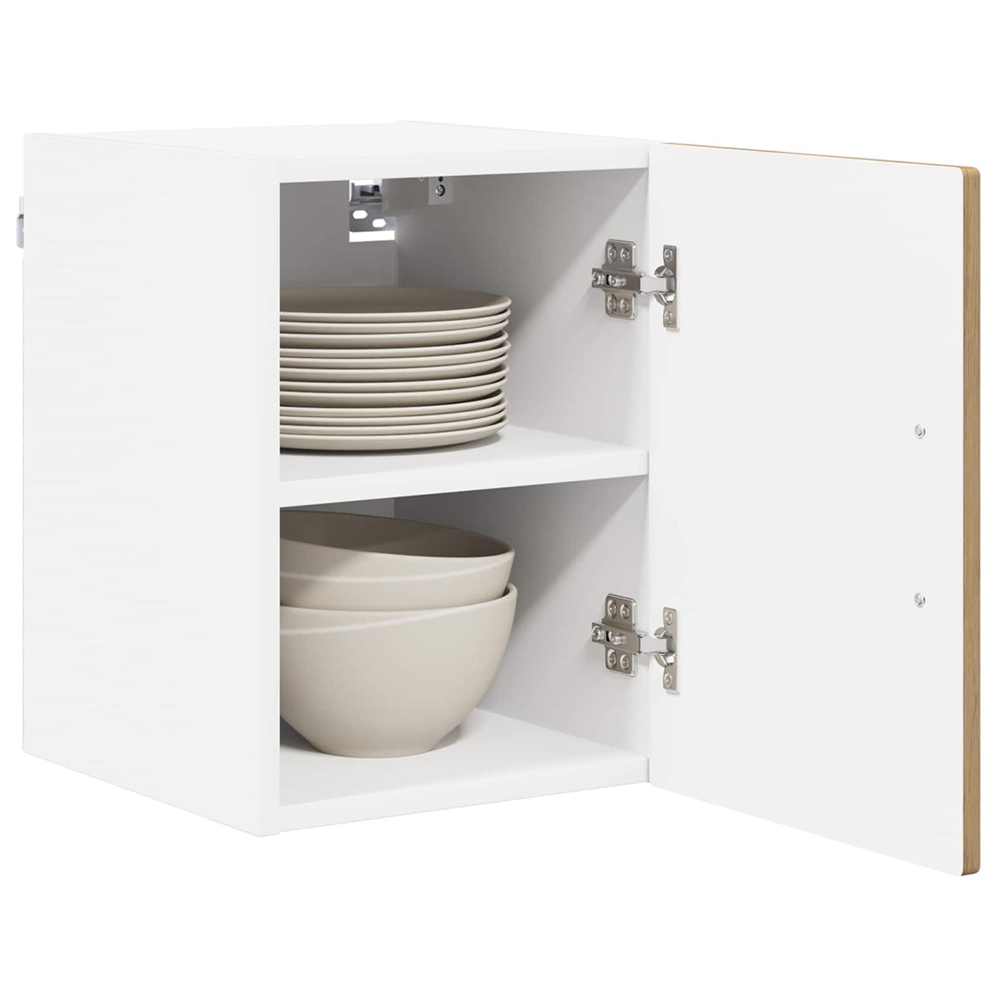 vidaXL Wall Cabinet LUCCA 2 pcs Artisan Oak Engineered Wood 3