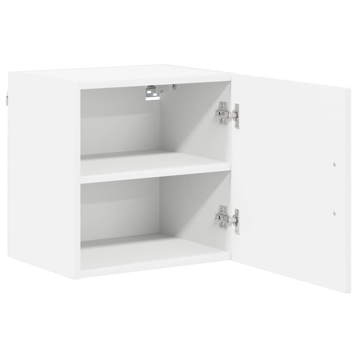 vidaXL Wall Cabinet LUCCA 2 pcs White Engineered Wood 6