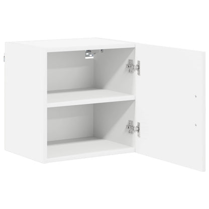 vidaXL Wall Cabinet LUCCA 2 pcs White Engineered Wood 6