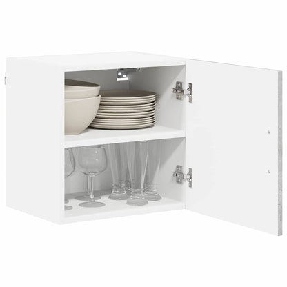 vidaXL Wall Cabinet LUCCA 2 pcs Concrete Grey Engineered Wood 3