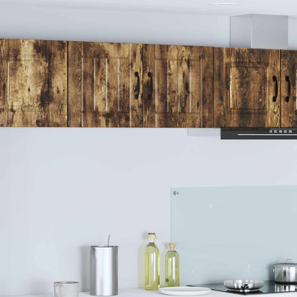 vidaXL Wall Cabinet LUCCA Smoked Oak 40 x 31 x 40 cm Engineered Wood 1
