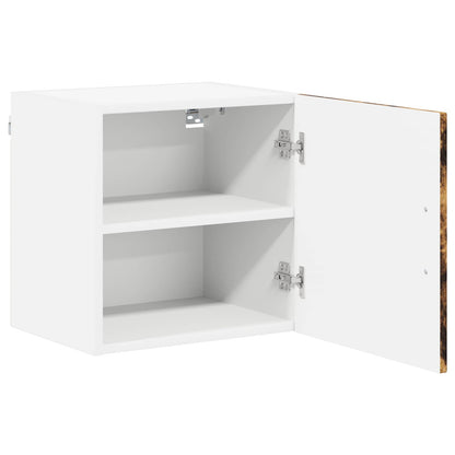 vidaXL Wall Cabinet LUCCA 2 pcs Smoked Oak Engineered Wood 6