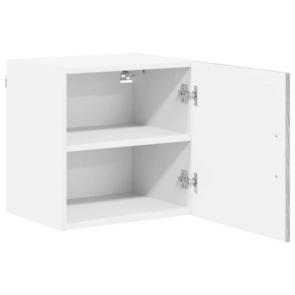 vidaXL Wall Cabinet LUCCA Grey Sonoma 40 x 31 x 40 cm Engineered Wood 5