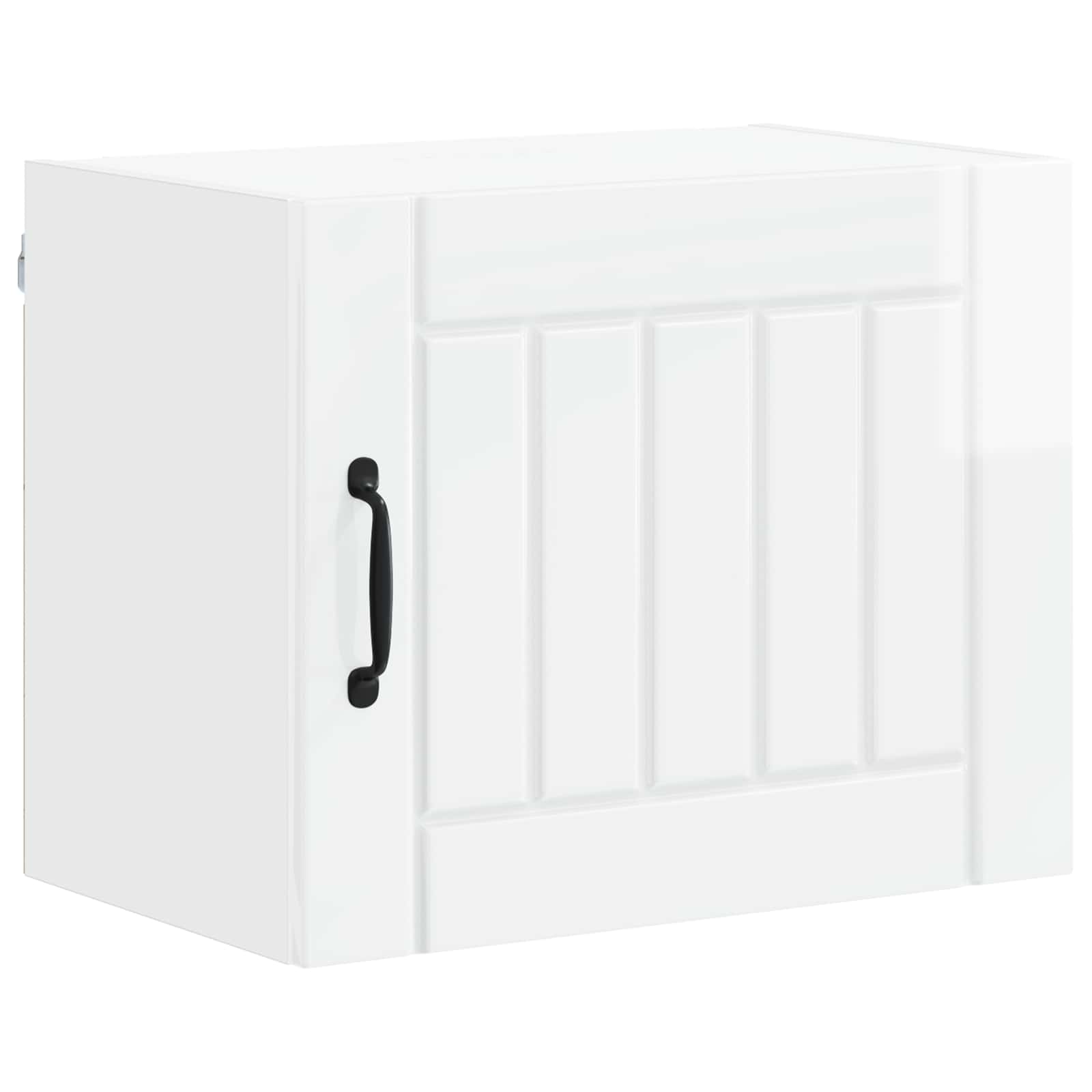 vidaXL Wall Cabinet LUCCA High Gloss White 50 x 31 x 40 cm 2
