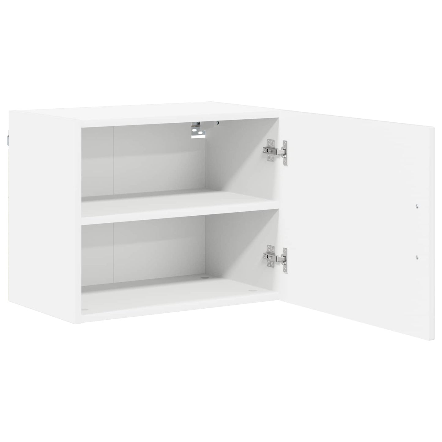 vidaXL Wall Cabinet LUCCA High Gloss White 50 x 31 x 40 cm 5