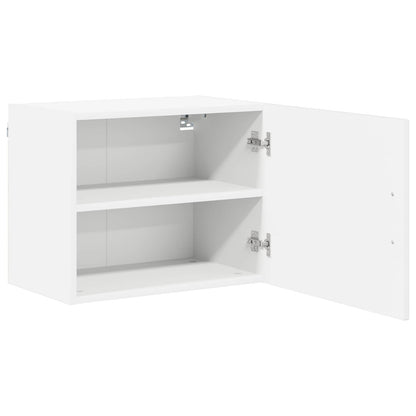 vidaXL Wall Cabinet LUCCA High Gloss White 50 x 31 x 40 cm 5